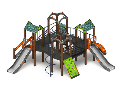 Детская игровая площадка Город приключений-4