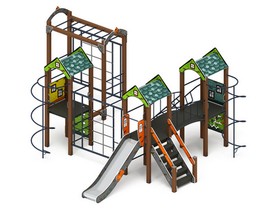 Детская игровая площадка Город приключений-3