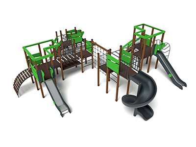 Игровой комплекс Геометрия Н-900,1200 и 2000 ДИО 09030