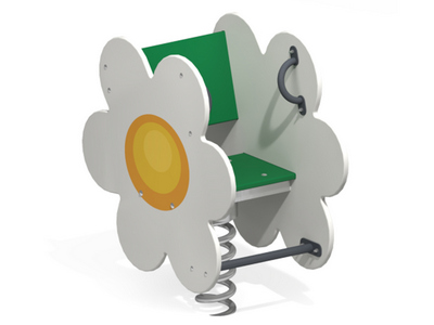 Качалка на одинарной пружине Маргаритка 1