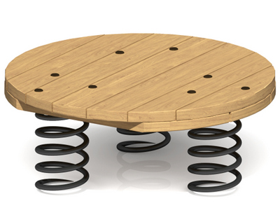 Платформа на пружине Необитаемый остров 1