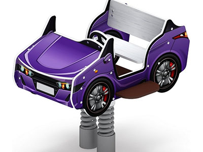 Качалка на пружине Автомобиль 10 (средний)