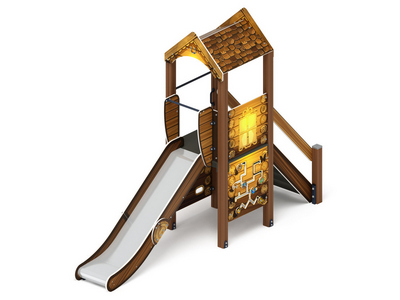 Детская игровая площадка Уютный эко-дворик-5