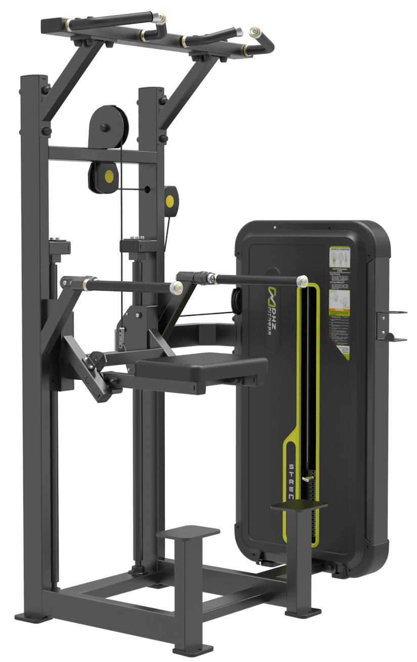 Турник, брусья с противовесом A3009 - вид 5