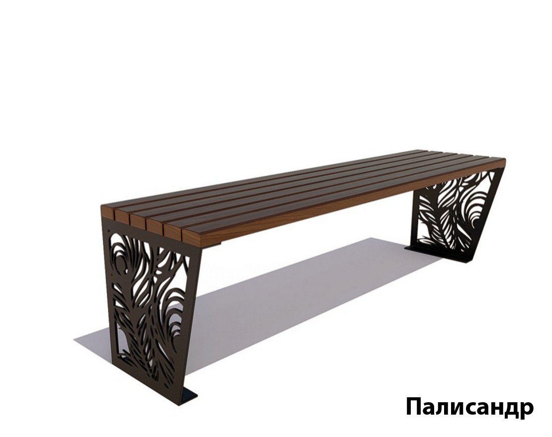 Банкетка Павлин, Лиственница - вид 5