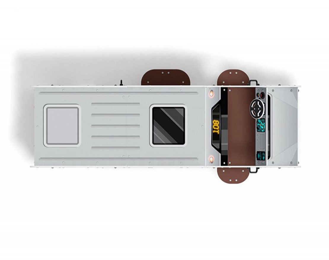 Беседка Серая маршрутка - вид 2