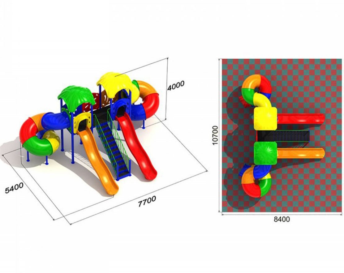 Детская игровая площадка Сафари 1.2 - вид 3