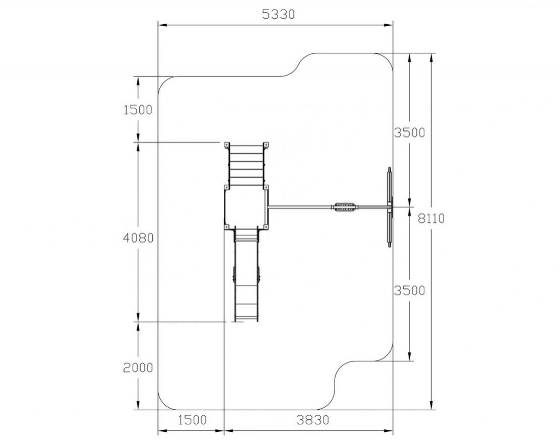 Детская игровая площадка Эхо гор-1 - вид 3