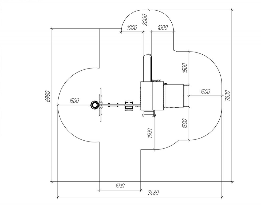 Детская игровая площадка Борге 10 - вид 4