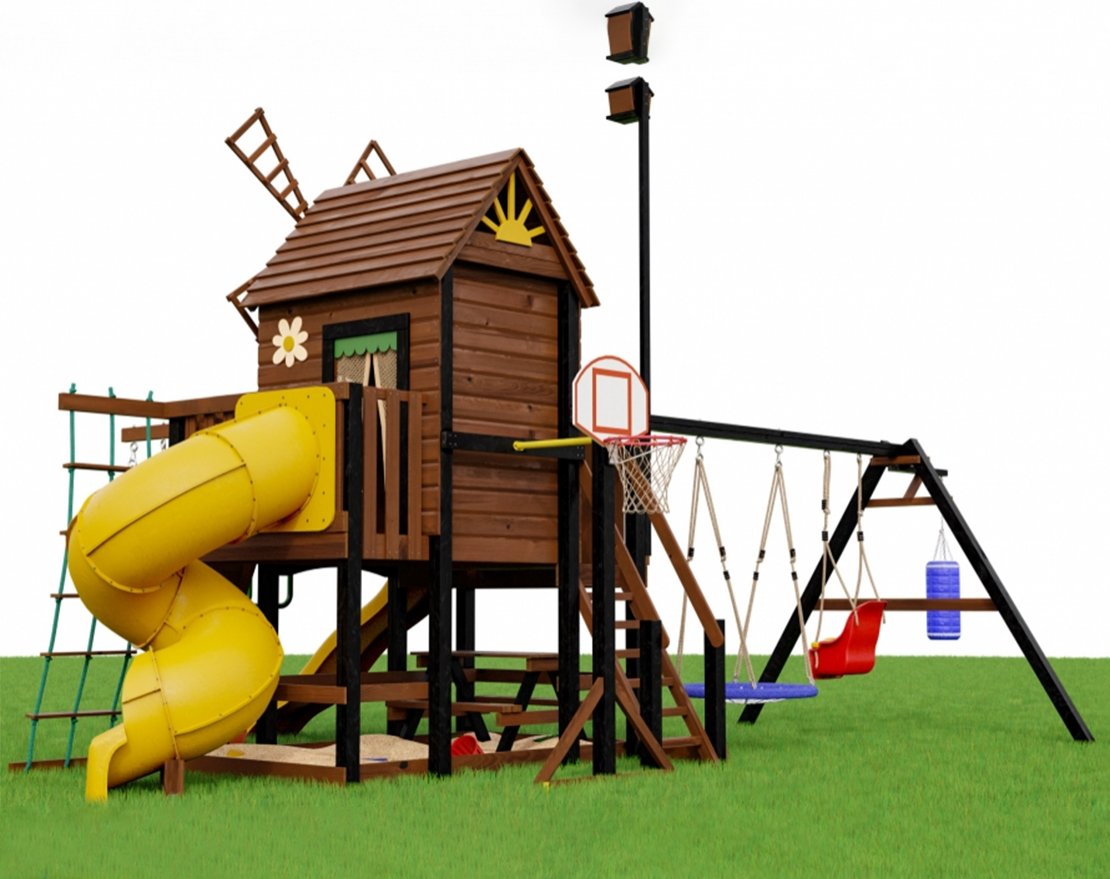 Детская игровая площадка Мулен 5 - вид 4