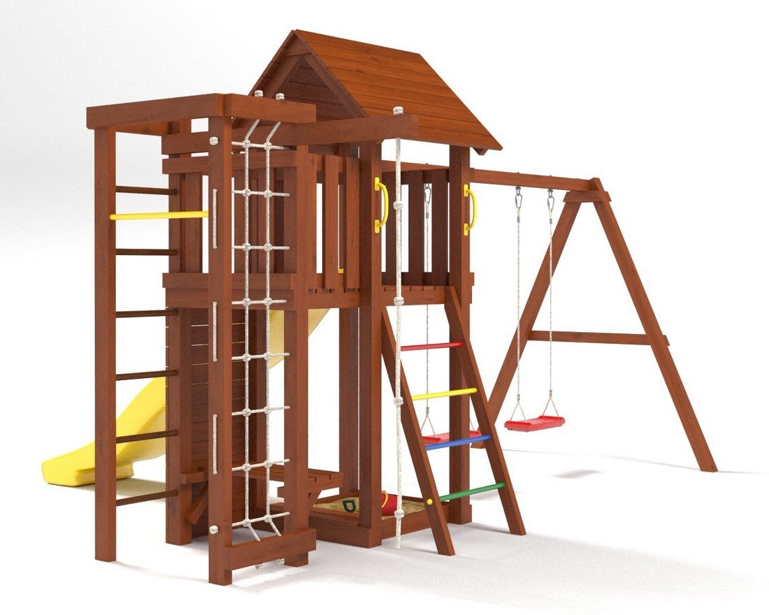 Детская игровая площадка Гарда 10 (Бри) - вид 3