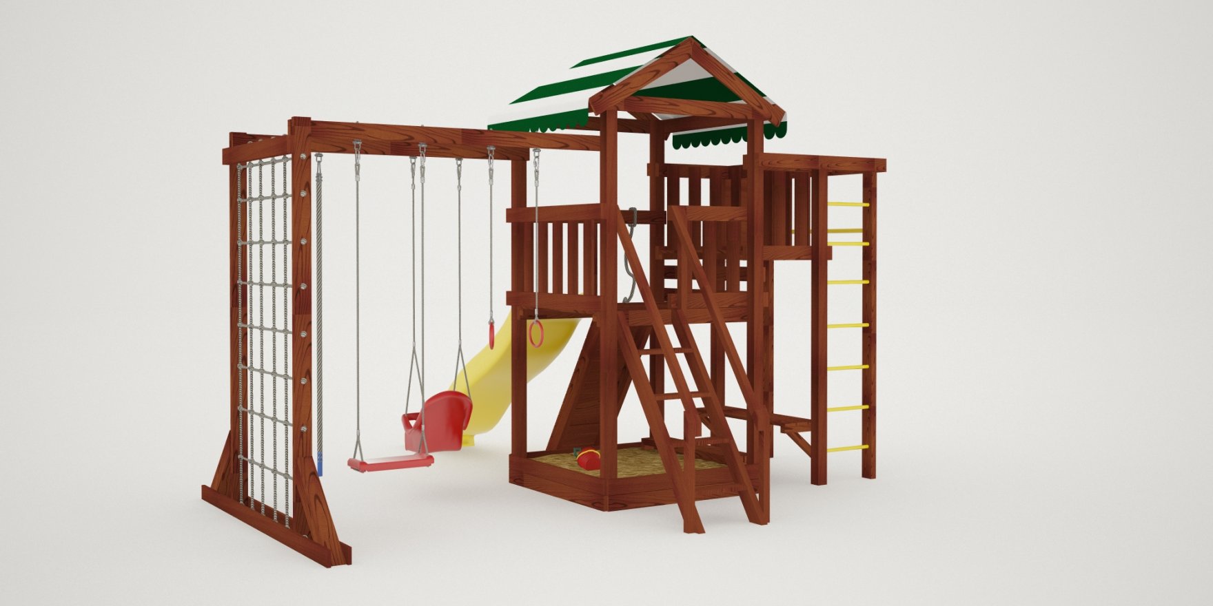 Детская игровая площадка Гарда 4 Бри - вид 2