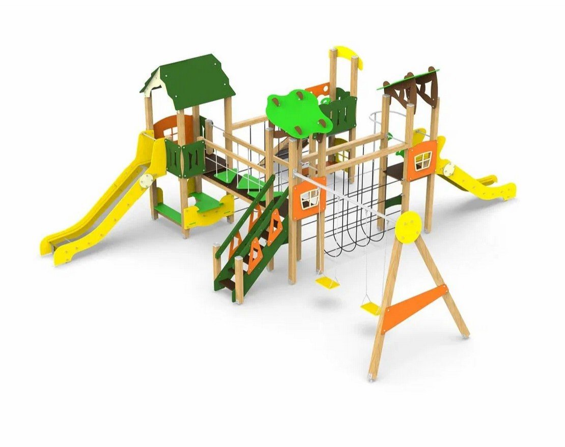 Детский игровой комплекс Яблоневый сад 3 - вид 2