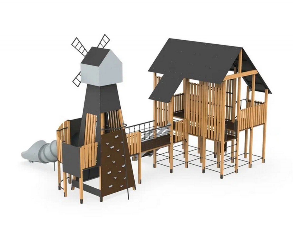 Детский игровой комплекс Ранчо 3 - вид 2