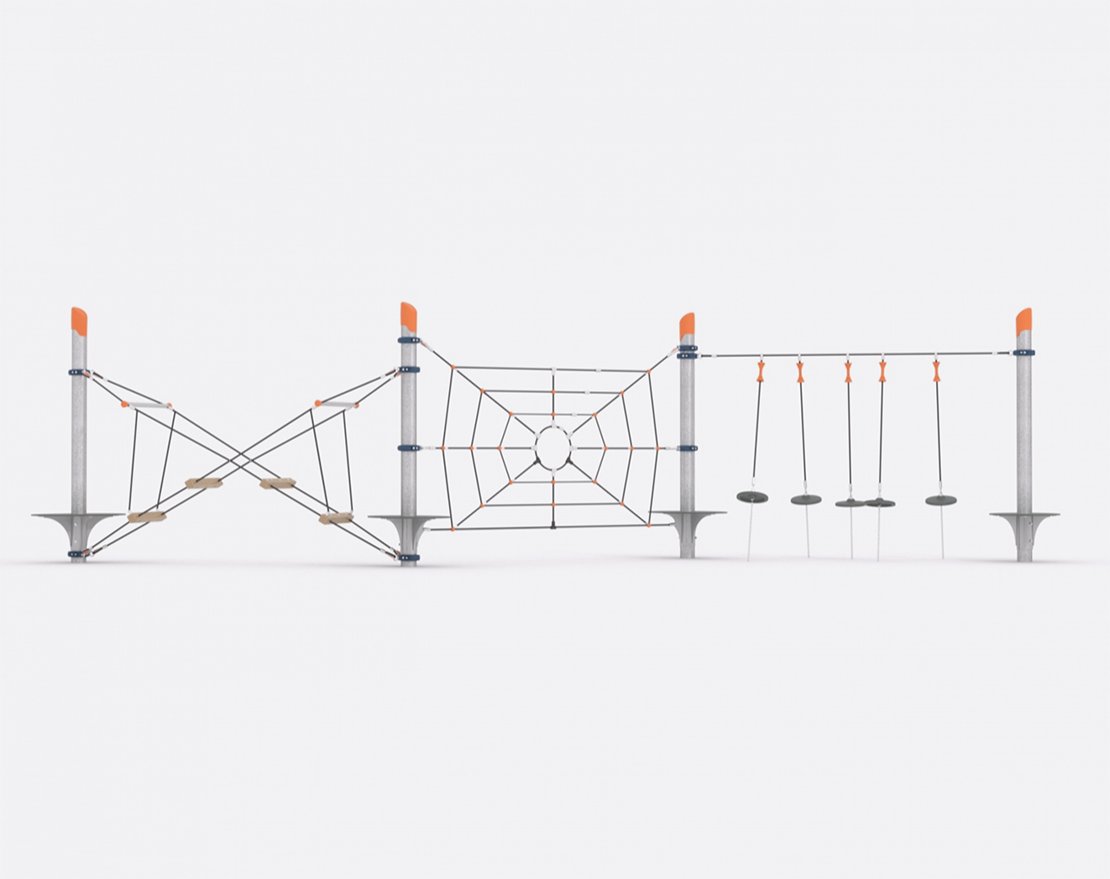 ДЕТСКОЕ ИГРОВОЕ ОБОРУДОВАНИЕ MODUL «MO-03.02» - вид 4