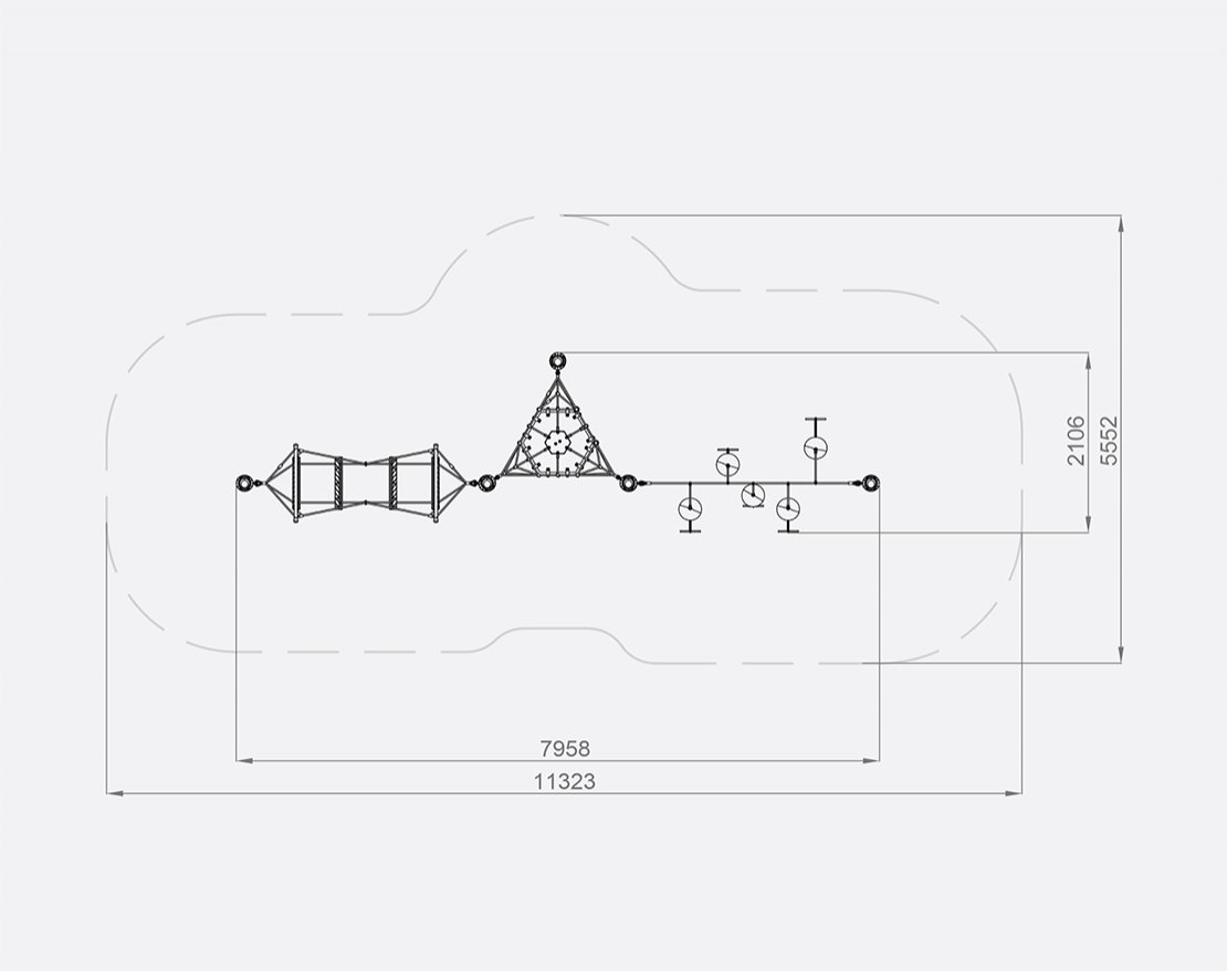 ДЕТСКОЕ ИГРОВОЕ ОБОРУДОВАНИЕ MODUL «MO-03.05» - вид 4