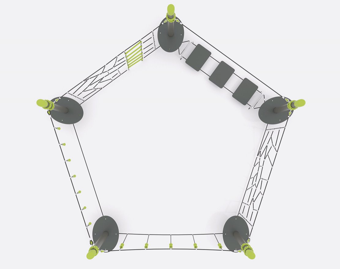 ДЕТСКОЕ ИГРОВОЕ ОБОРУДОВАНИЕ MODUL «MO-05.05» - вид 4