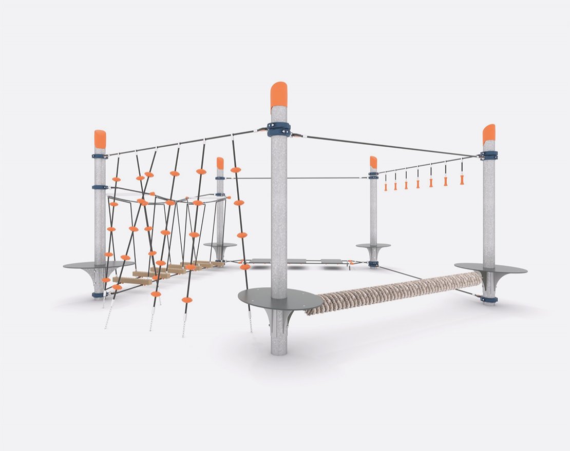 ДЕТСКОЕ ИГРОВОЕ ОБОРУДОВАНИЕ MODUL «MO-05.06» - вид 3