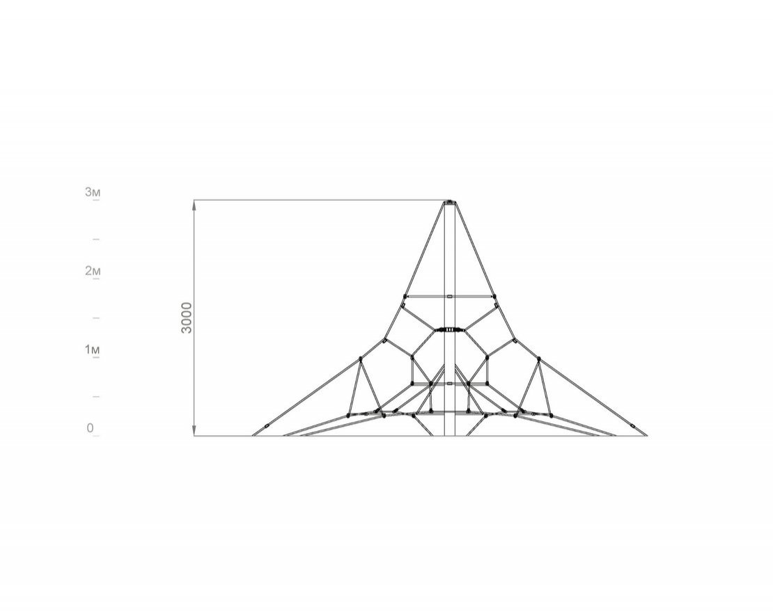 ДЕТСКОЕ ИГРОВОЕ ОБОРУДОВАНИЕ PYRAMID «PY-00.04» - вид 2