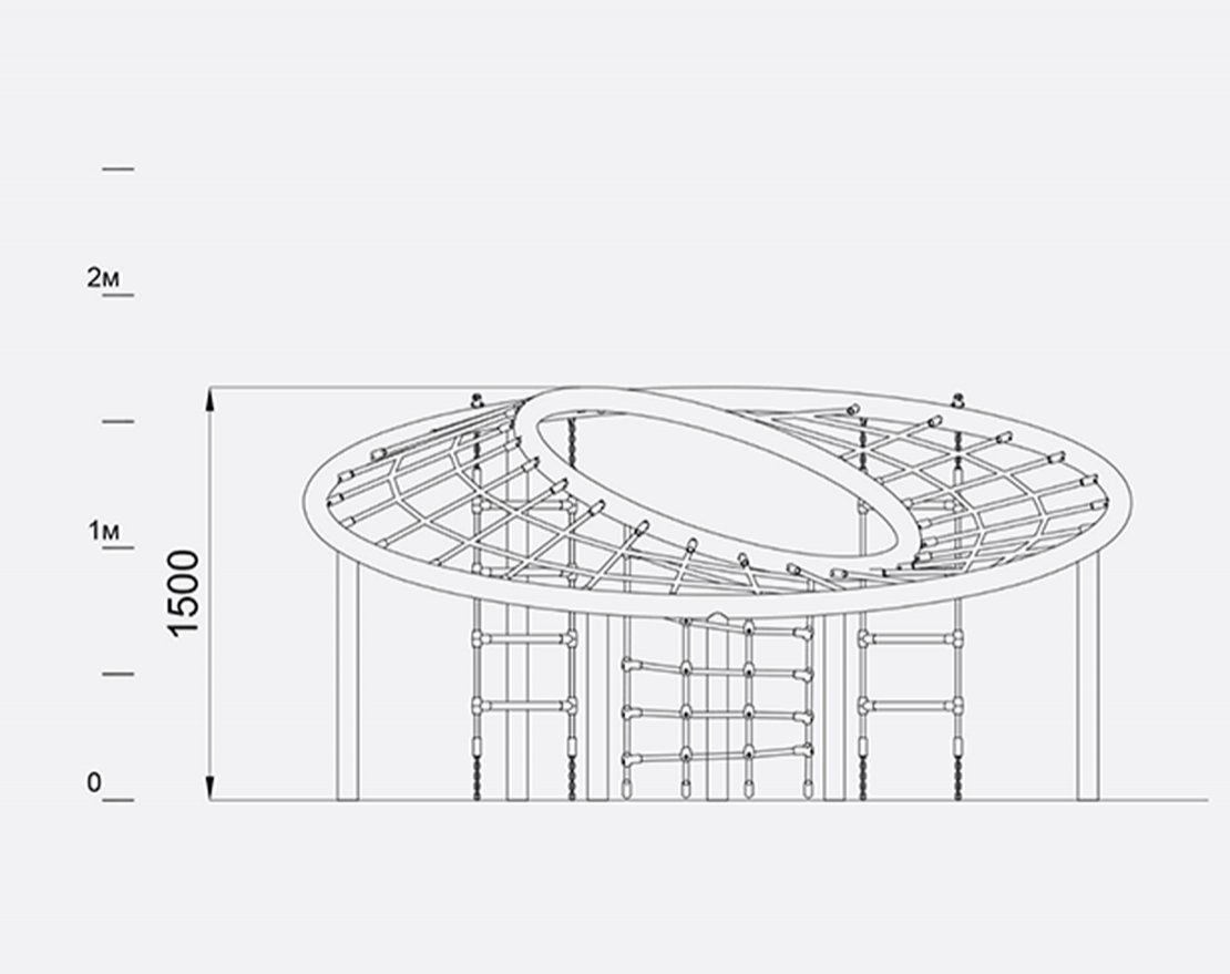 ДЕТСКОЕ ИГРОВОЕ ОБОРУДОВАНИЕ UFO «UF-01.11» - вид 4