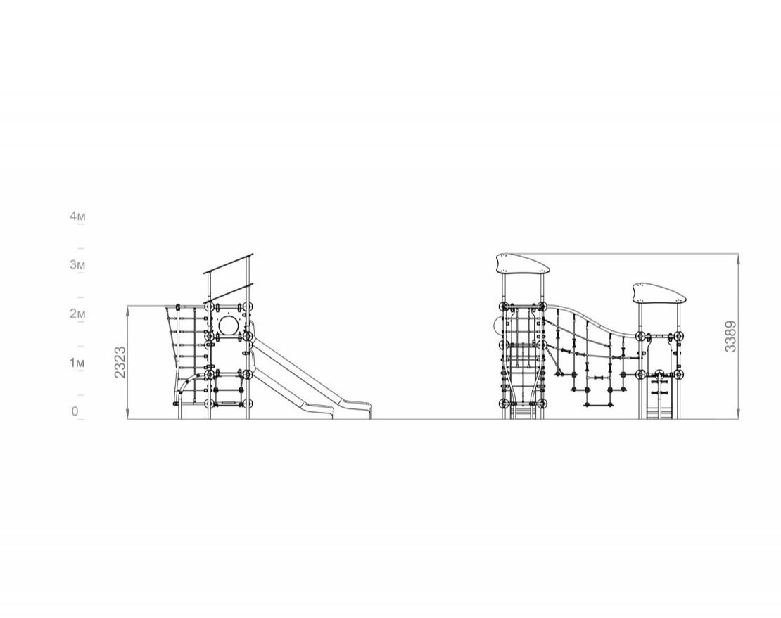 ДЕТСКОЕ ИГРОВОЕ ОБОРУДОВАНИЕ PLAY «ВА-01.08» - вид 2