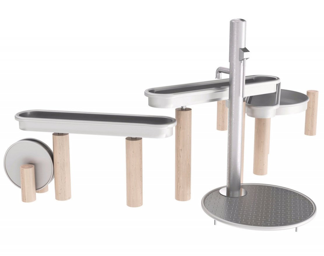 ДЕТСКОЕ ИГРОВОЕ ОБОРУДОВАНИЕ WATERSAND «WS-01.02» - вид 2