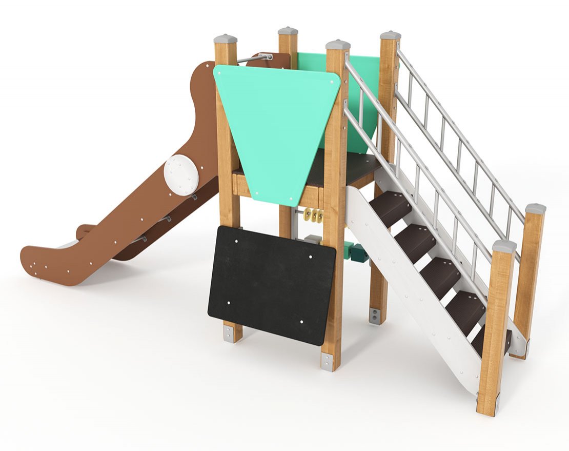 Горка Лабиринт смеха 1.1 - вид 4