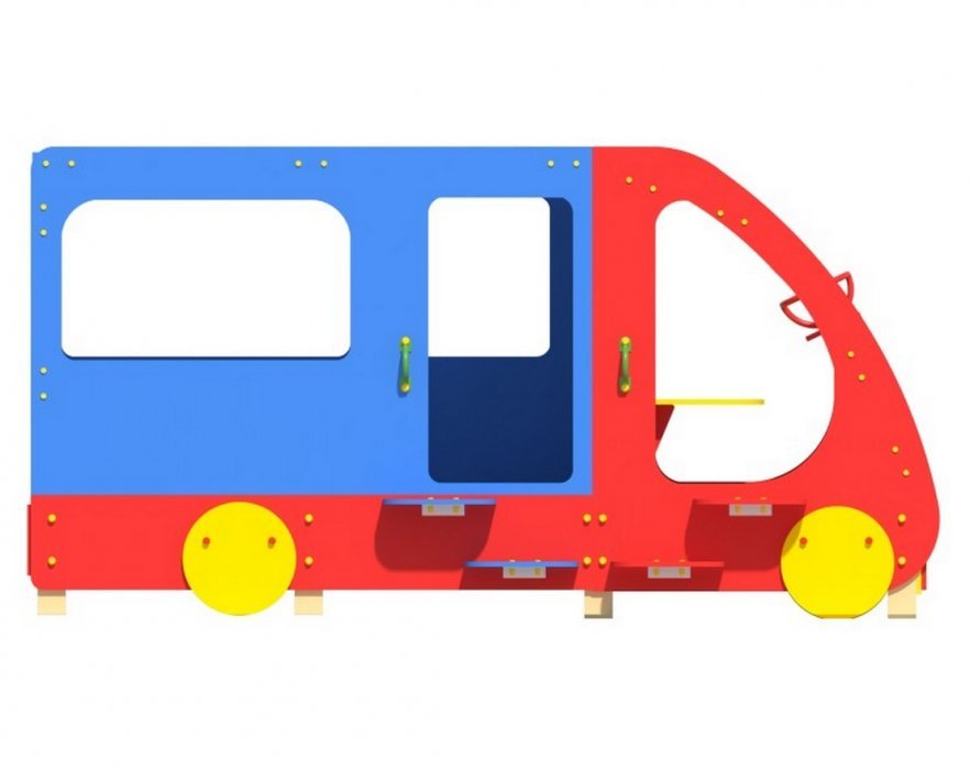 Детский игровой комплекс Автобус - вид 3
