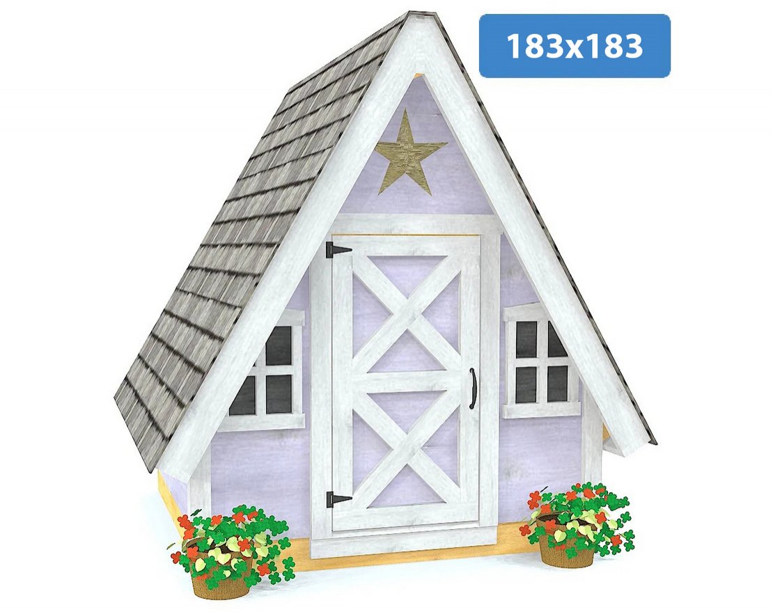 Игровой домик TORUDA WOOD А-образный - вид 2