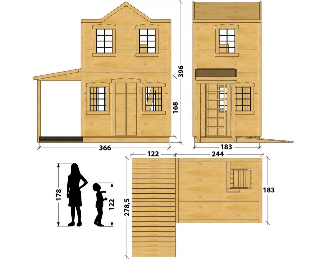 Игровой домик TORUDA WOOD Больница - вид 5