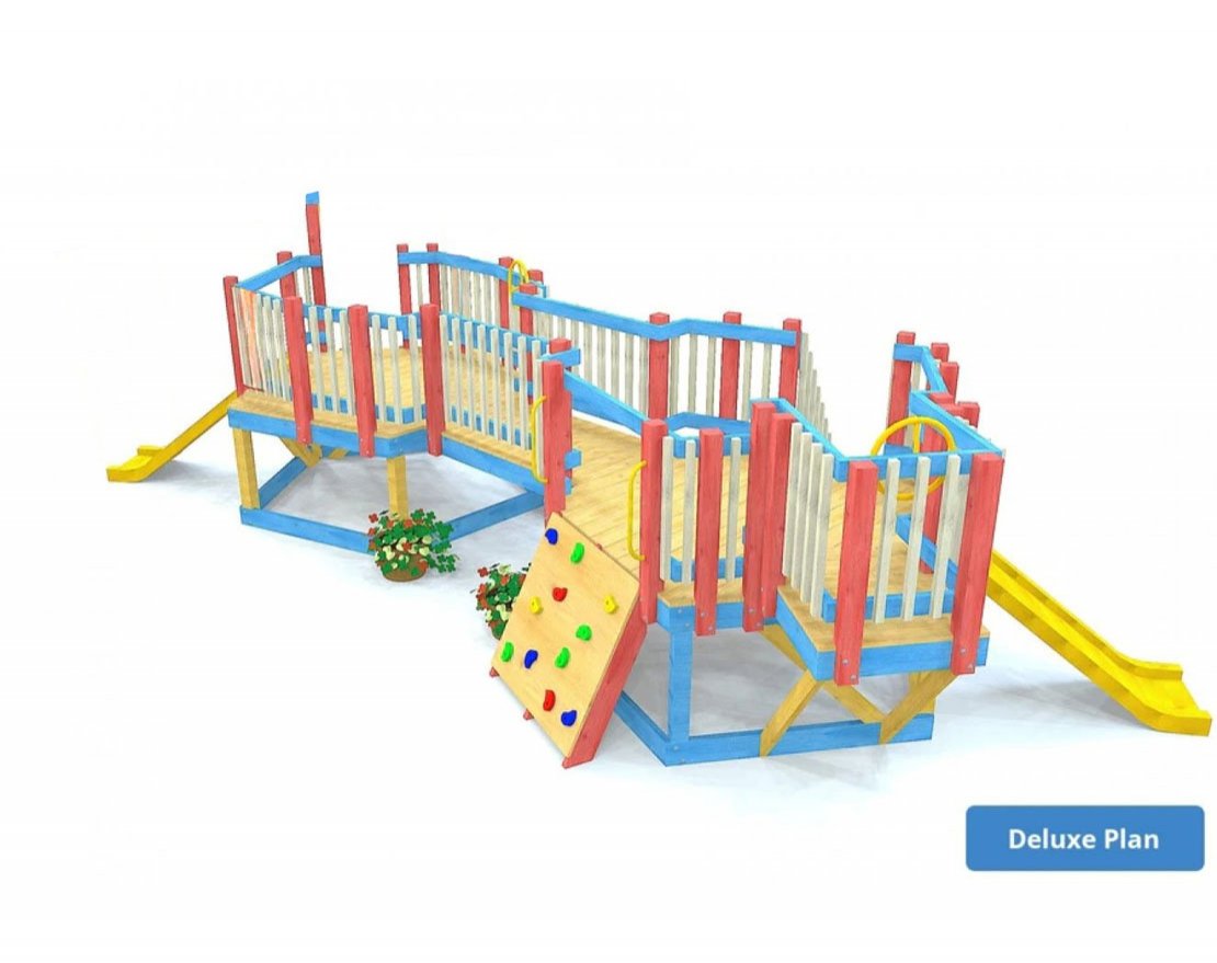 Игровой комплекс TORUDA WOOD Малыш - вид 4