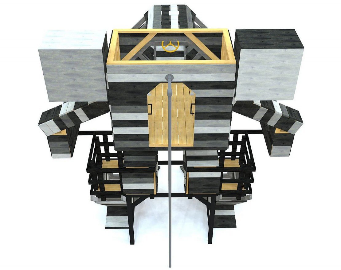 Игровой комплекс TORUDA WOOD Механический Робот - вид 3