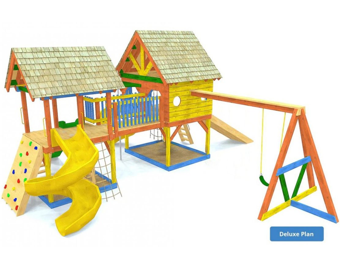 Игровой комплекс TORUDA WOOD Август - вид 2