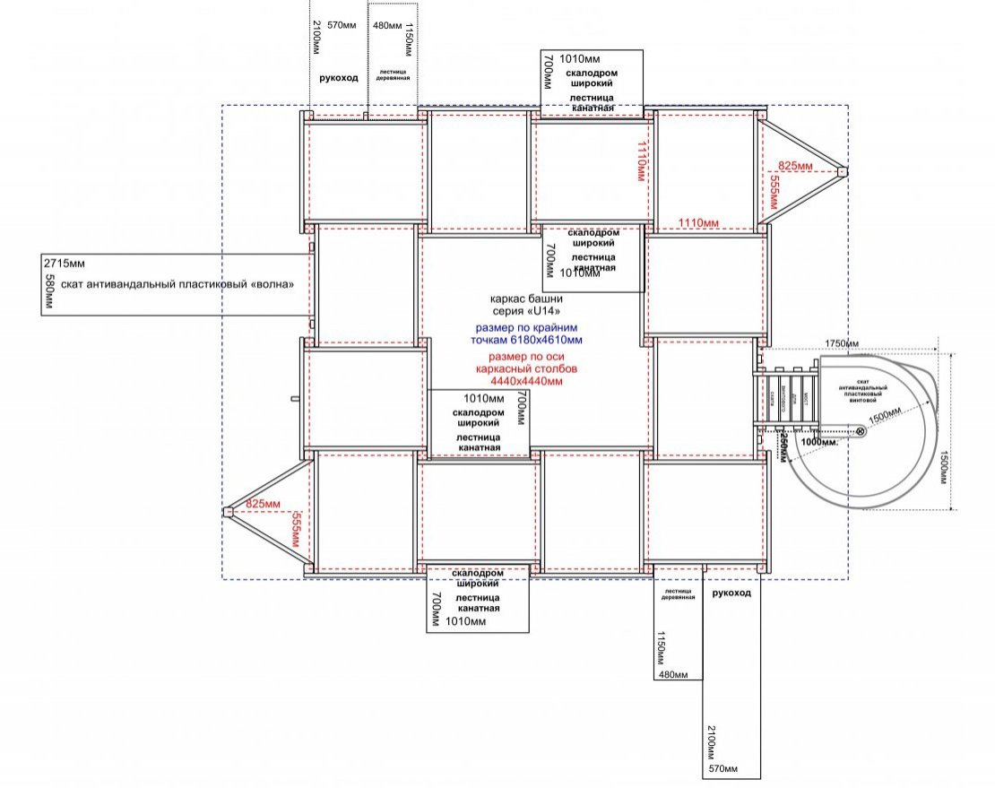 Игровой комплекс серия M модель 1 - вид 4