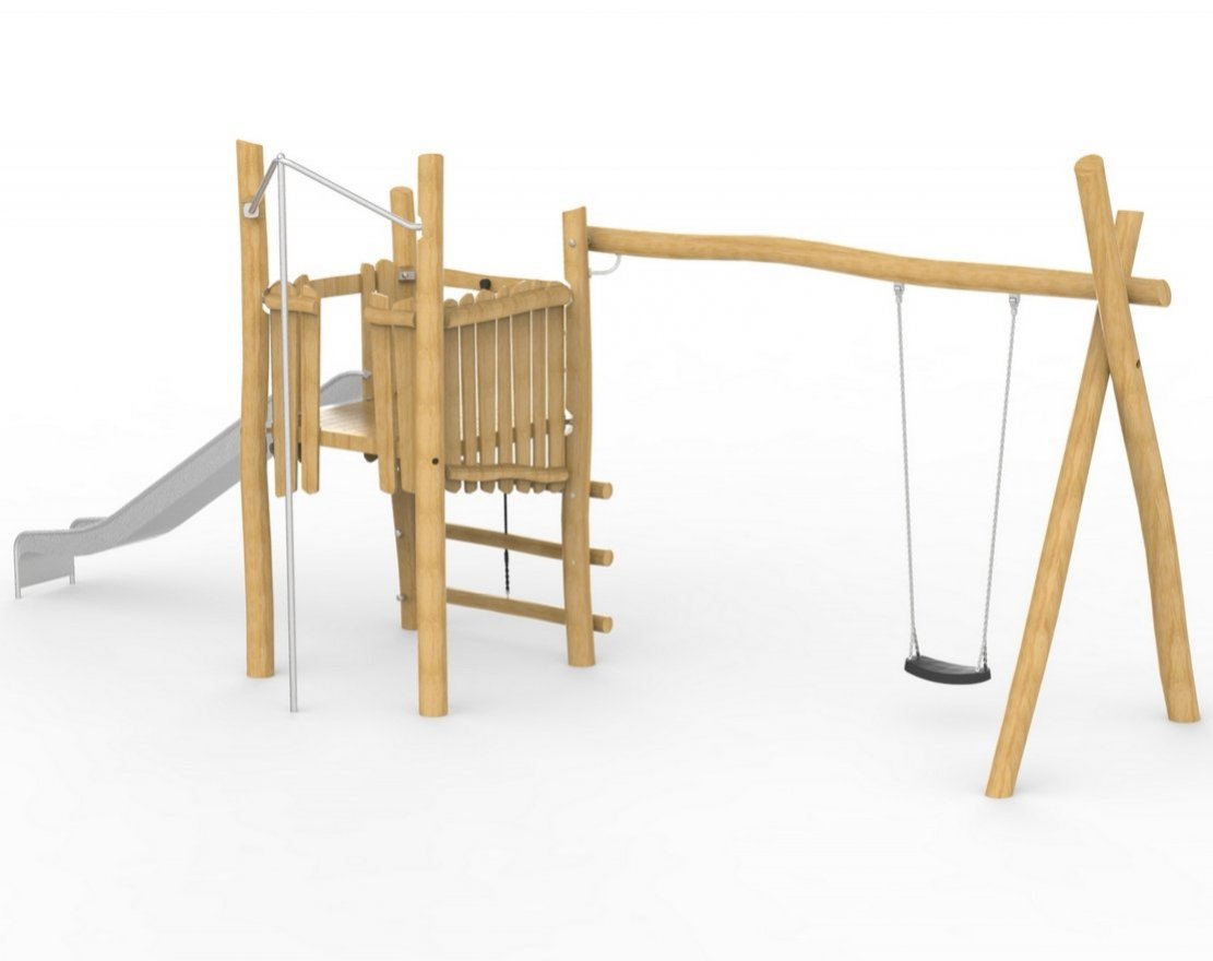 Игровой комплекс TORUDA Эко Фуксия 1 - вид 2