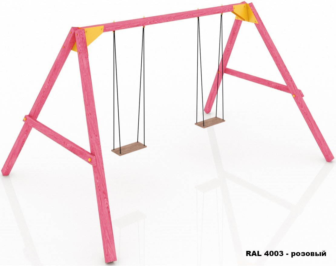 Качели детские TORUDA GARDEN Цветочные 1 - вид 3