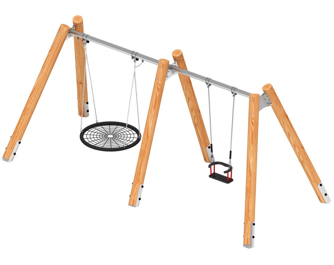 Качели Единство (лиственница) 13 - вид 3