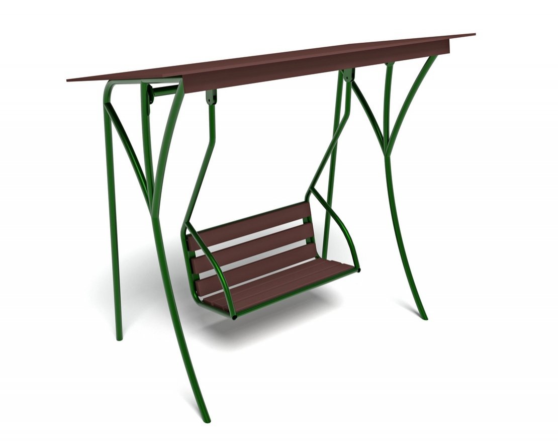 Качели садовые с навесом ИО 01170 - вид 3