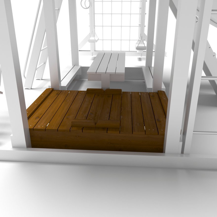 Крышка на песочницу для серии Гарда - вид 3