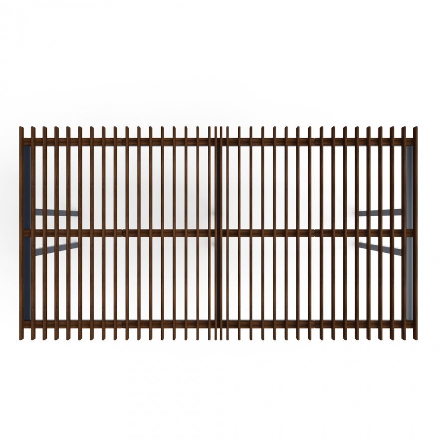 Пергола Кодиэл без поликарбоната - вид 3