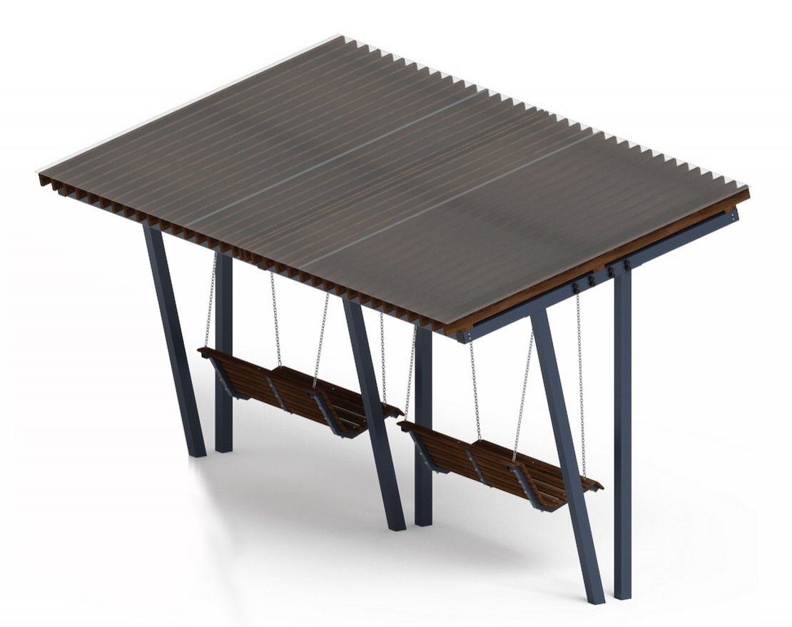 Пергола с диваном Joy - вид 3