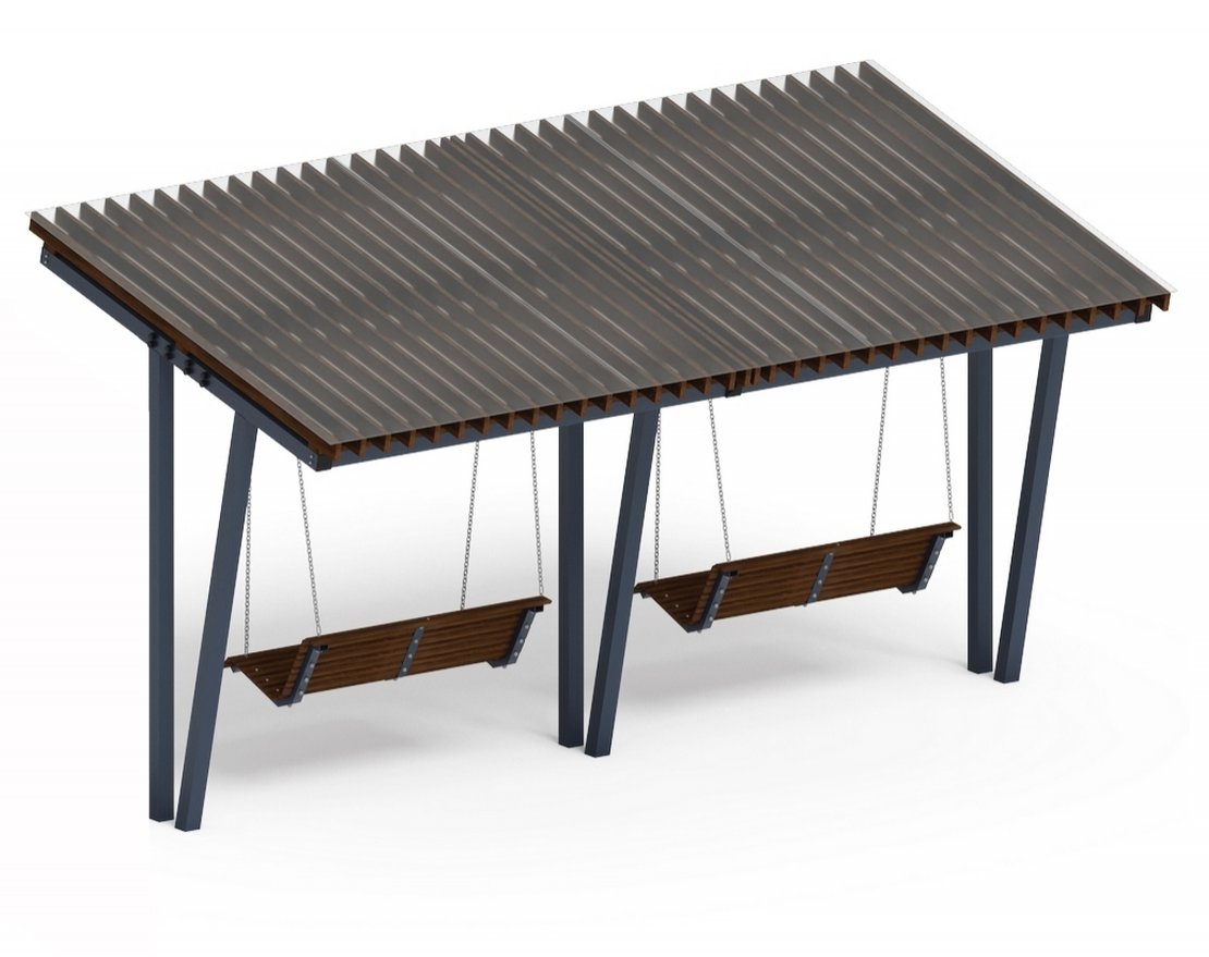 Пергола с диваном Joy - вид 4