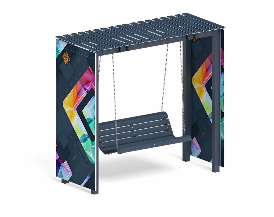 Пергола с диваном Гармония уюта-8 (без поликарбоната) - вид 4