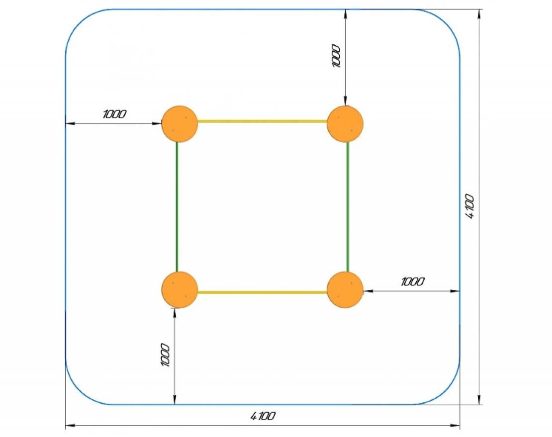 Песочница Периметр радости - вид 3