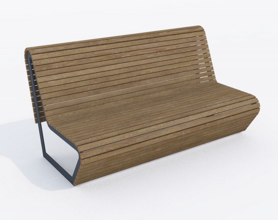 Скамейка 1 - вид 2