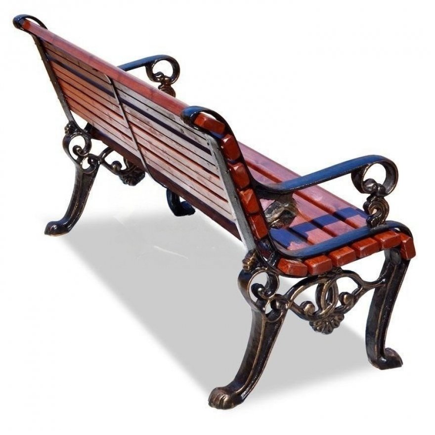 Скамейка чугунная Гефест - вид 4