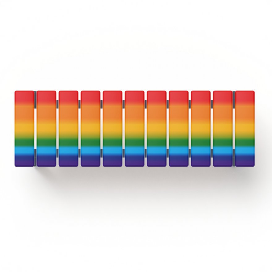 Скамья Гармония цветов-1 - вид 2