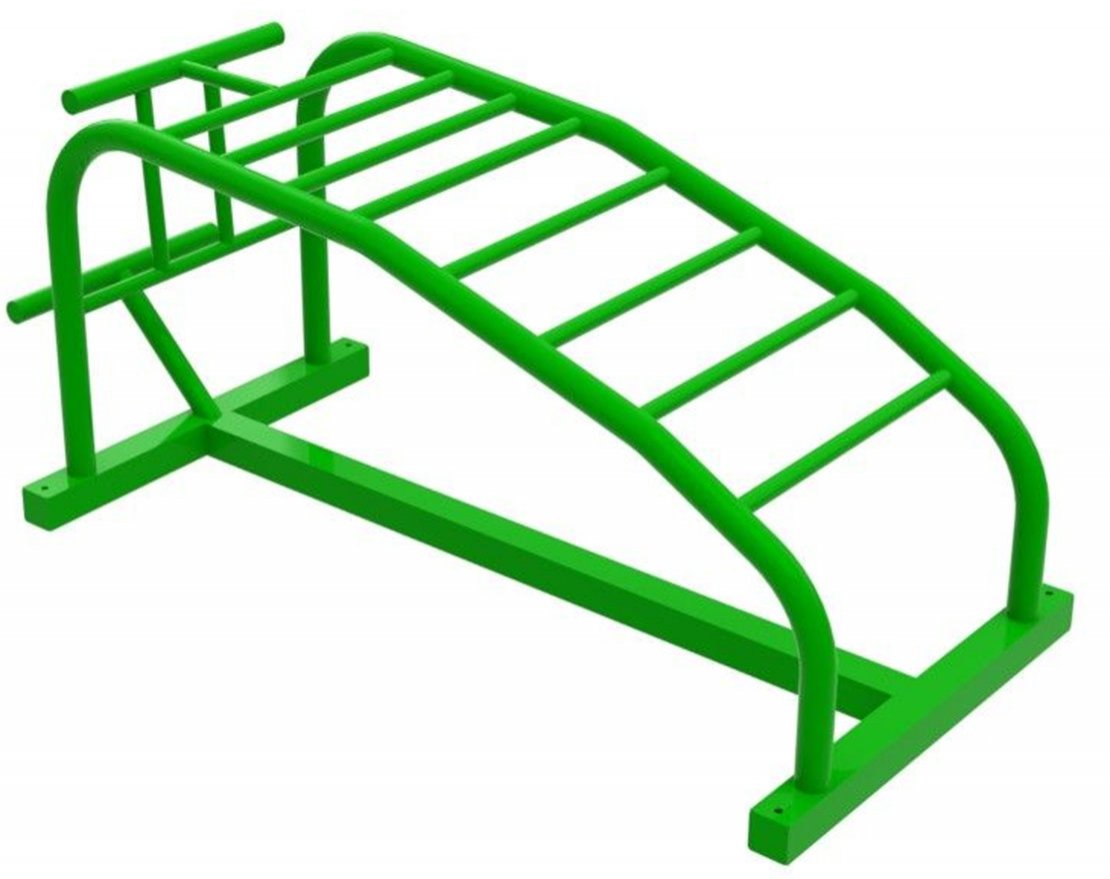 Уличный тренажер TORUDA «Скамья для пресса уличная» 13 - вид 3