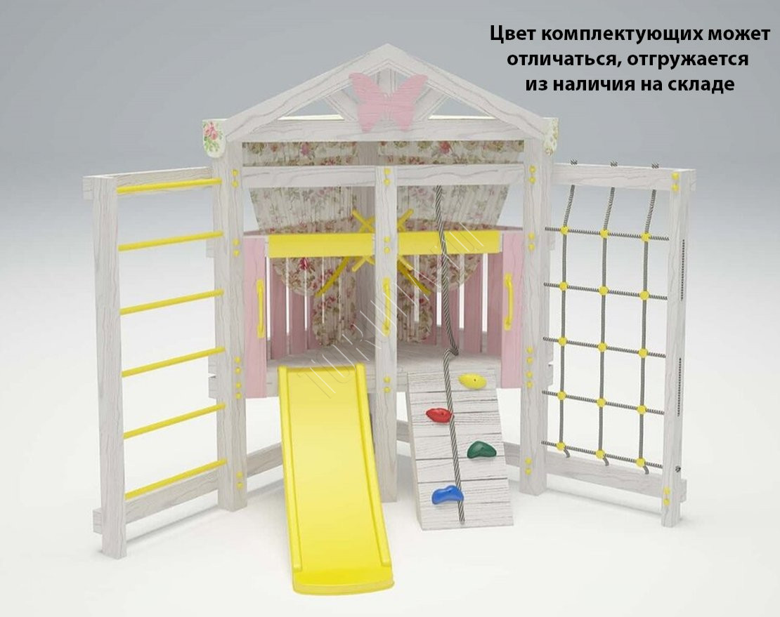 Детский игровой комплекс Весёлый уголок 9 (угловой)