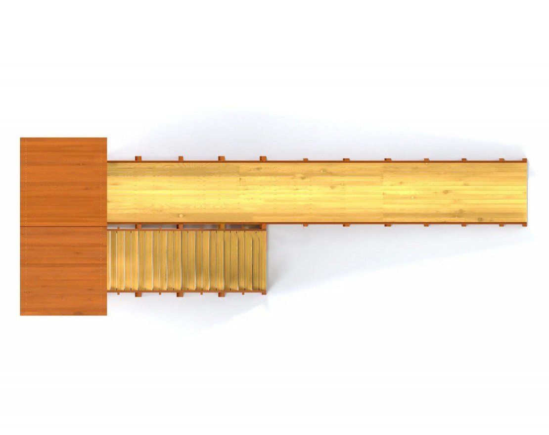 Зимняя горка TORUDA Север - 8/1 (скат 9 м) - вид 4